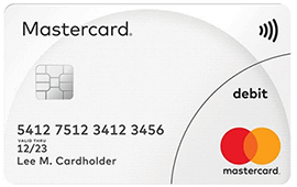 Beispiel für eine Debit MasterCard